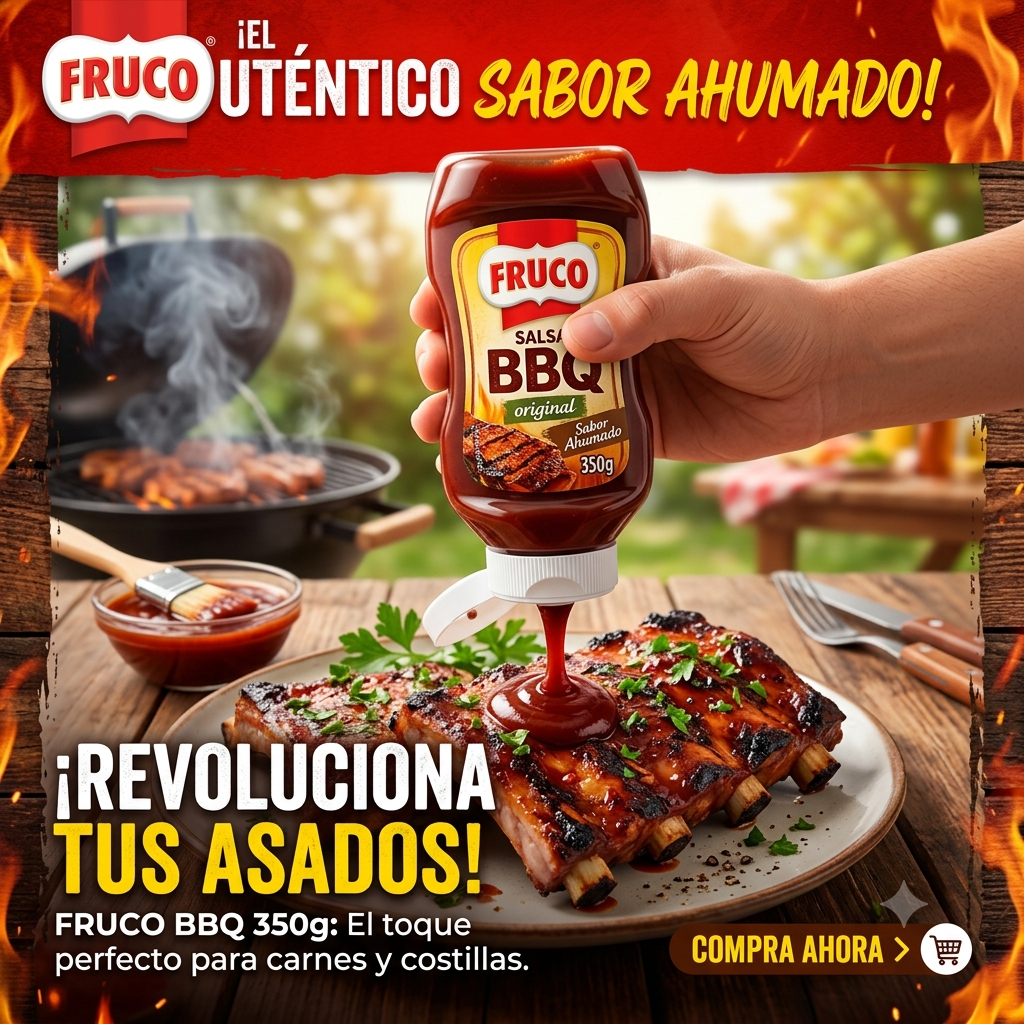 Salsa Fruco BBQ ya disponible.