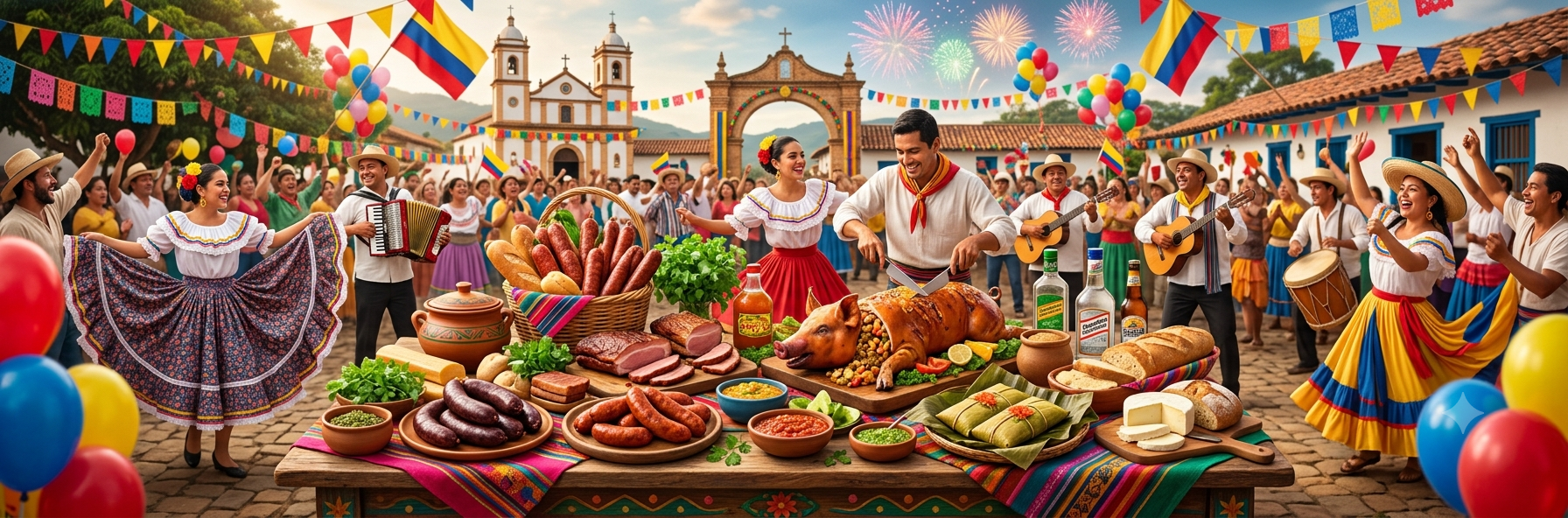 Vive la fiesta con sabor tolimense.